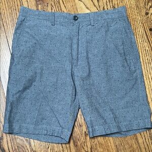 J Crew sz 30 Men's shorts - Chambray Blue colour with polka dots 100% Cotton